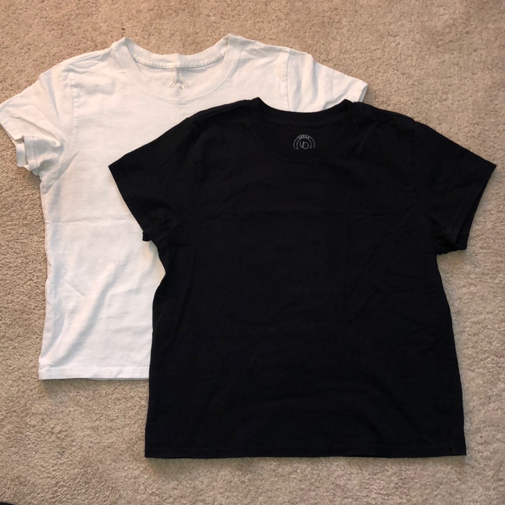 UO Plain Cotton “baby” Tee Women’s L - set of 2
